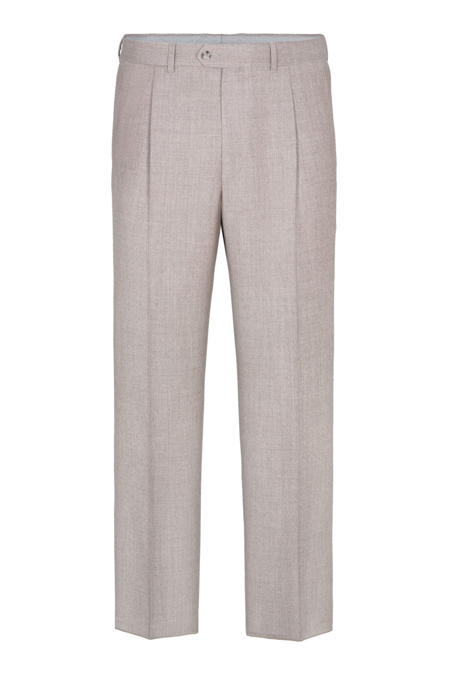 Flanell-Hose in Beige