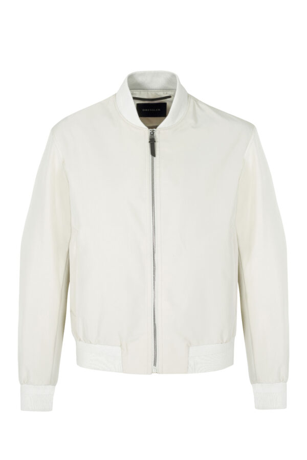 Bomber jacket in beige