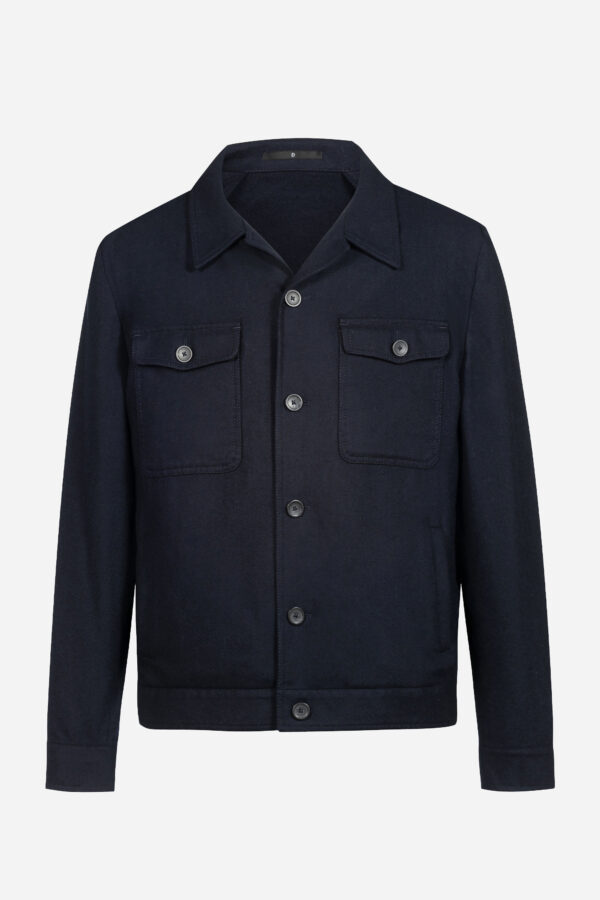 Suit jacket in dark blue
